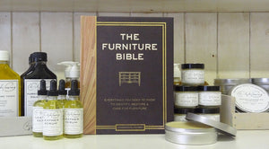 The Furniture Bible by Christophe Pourny,  from Artisan Books at Workman Publishing. Foreword by Martha Stewart.