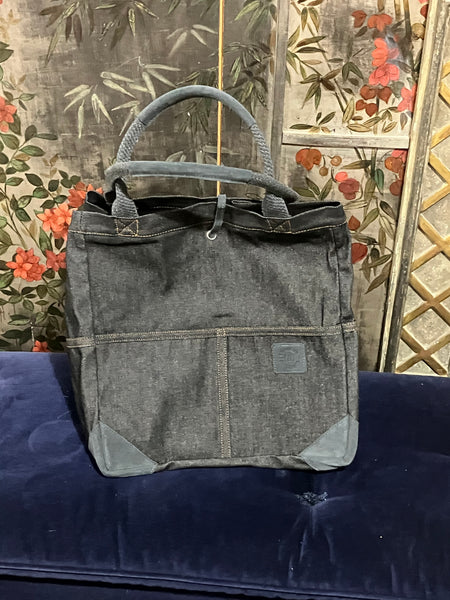 TOTE BAG - GRAY DENIM