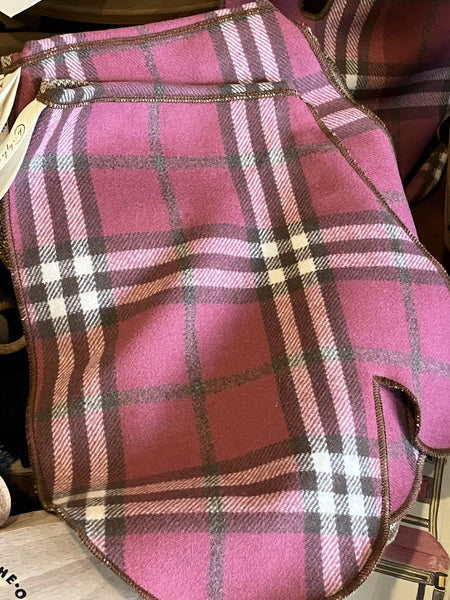 PLAID POLISHING MITT