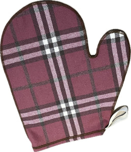 PLAID POLISHING MITT