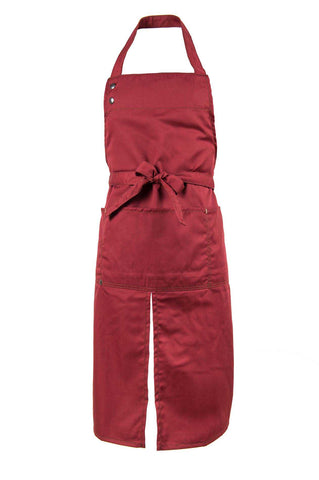 BURGUNDY CHEFS APRON